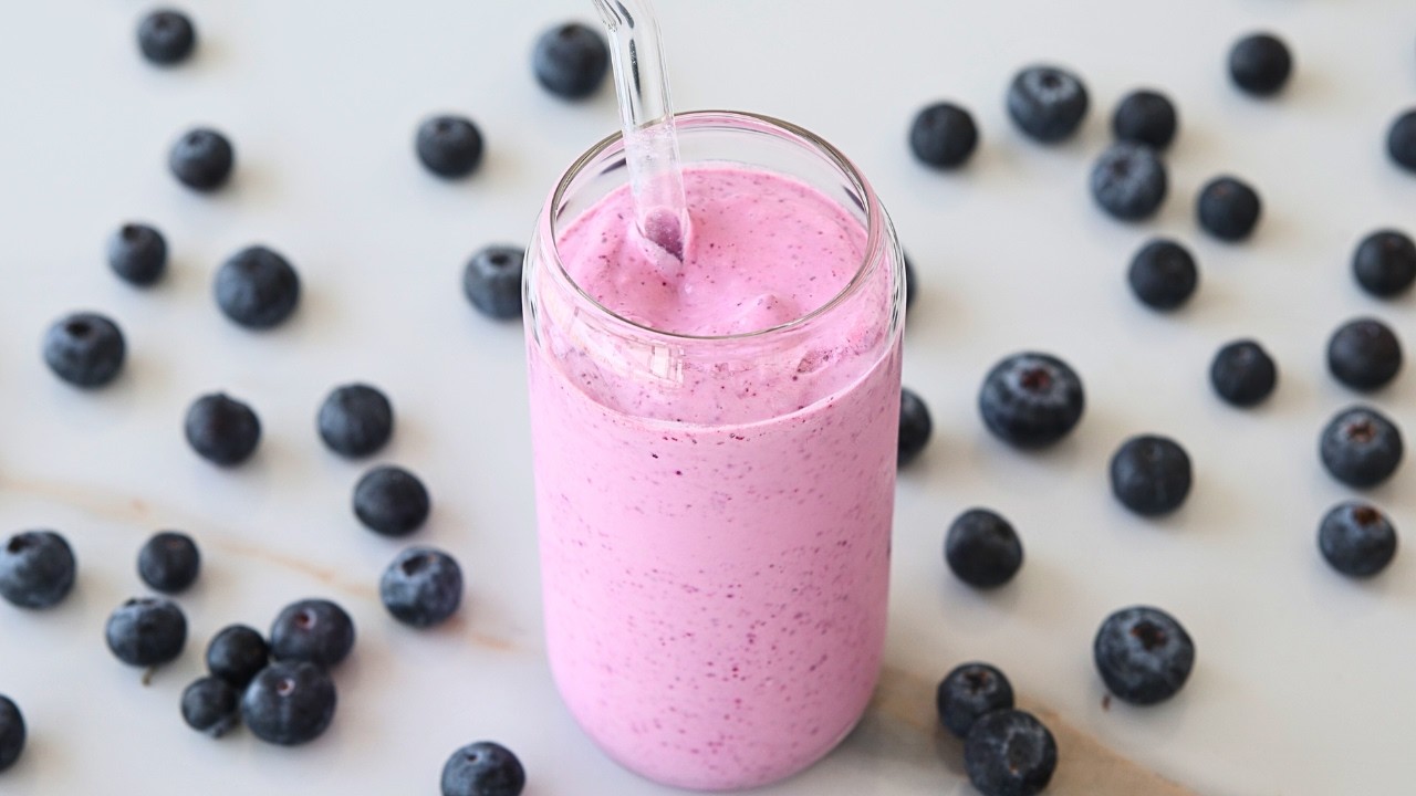 Smoothie, joka toimii luonnollisena probioottina ja auttaa hallitsemaan kolesterolitasoa.