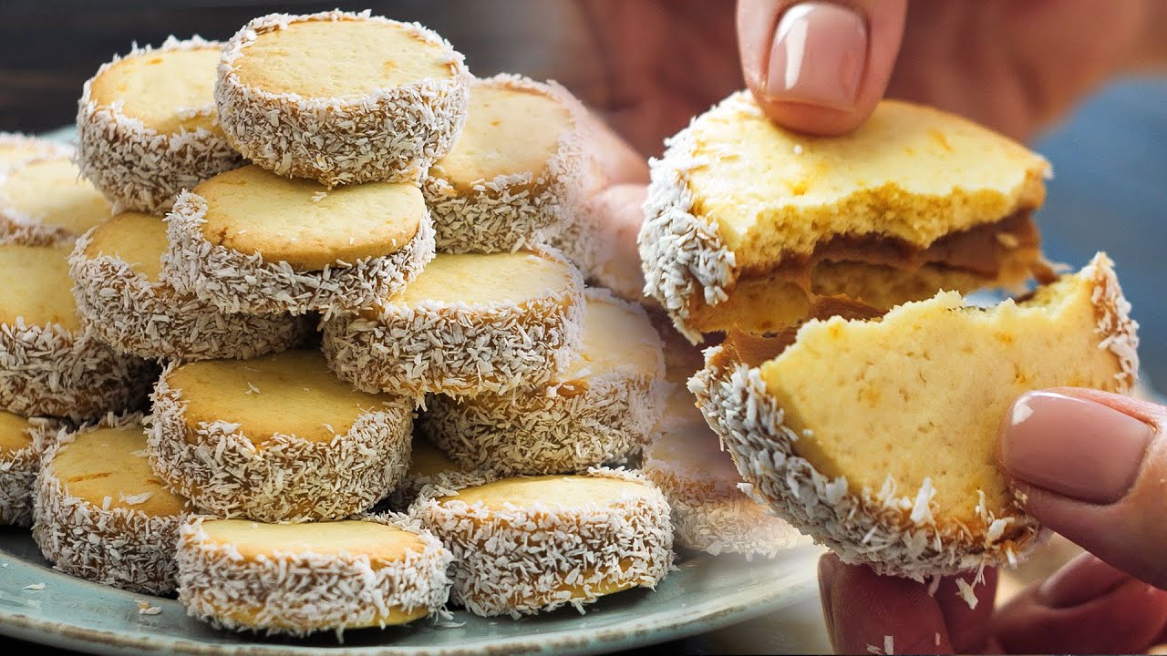 Kuinka valmistaa gluteenittomat alfacores maissitärkkelyksestä: täydellinen resepti uudenvuoden juhlapöytään.