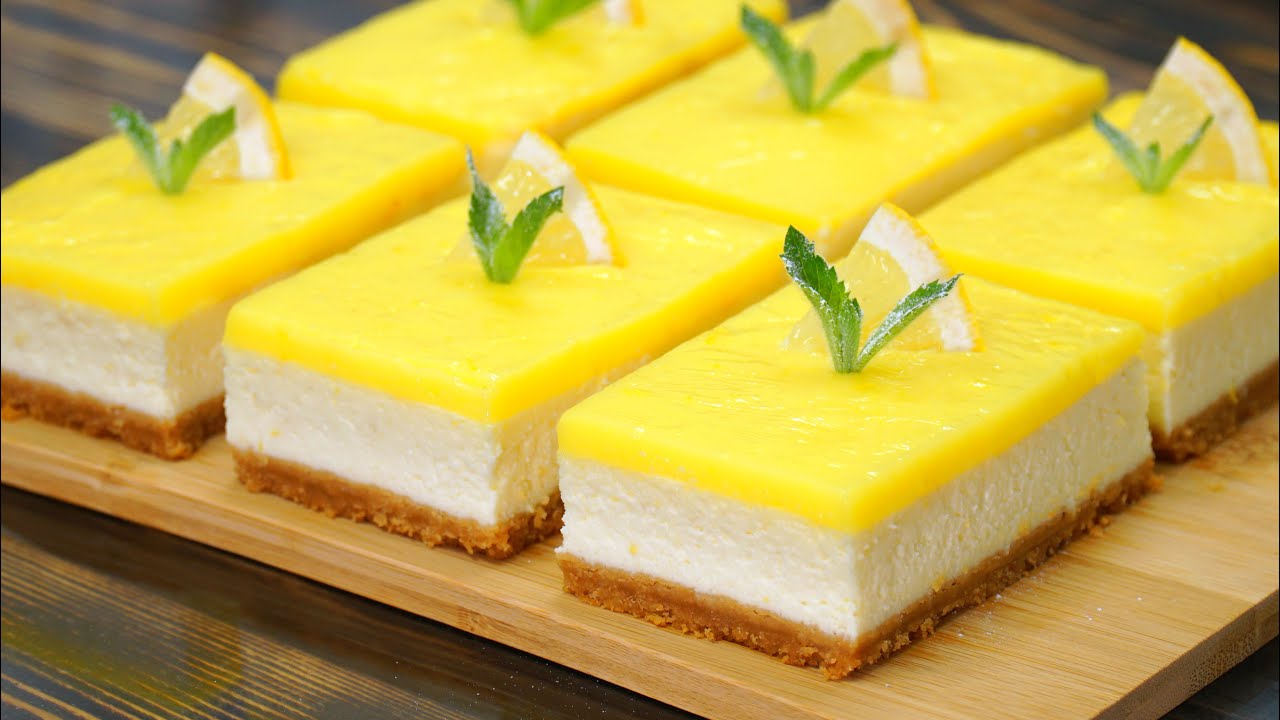 Ilman paistamista: kuinka valmistaa yksinkertainen, kermainen sitruunajuustokakku pienestä määrästä ainesosia.