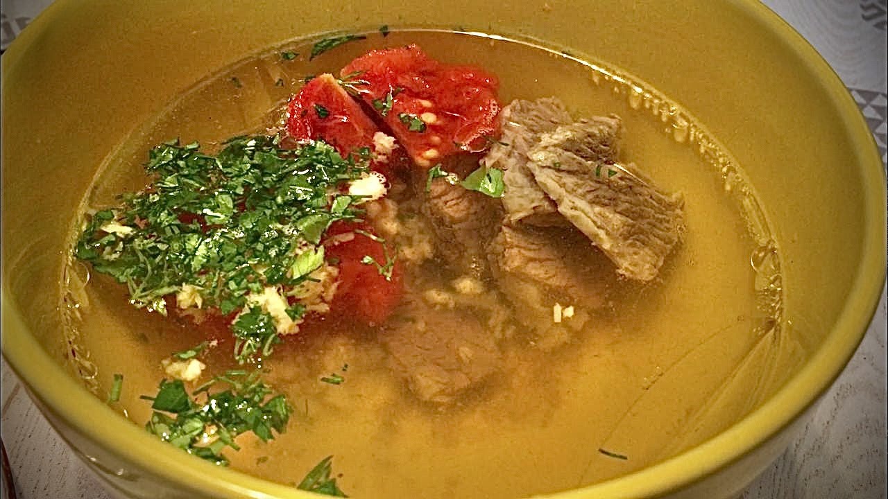 Tästä lihasta saa erinomaista liemiä. Se on täyteläinen, aromaattinen ja maustettu juuri sopivasti.