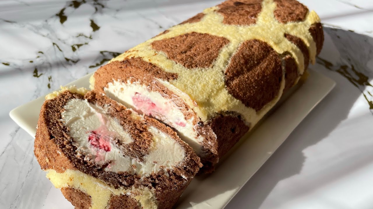 Kakku, joka näyttää siltä kuin se olisi valmistettu huippuluokan konditoriassa. Giraffin vaikutus on henkeäsalpaava, ja se valmistuu hetkessä.