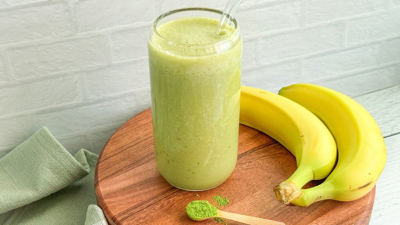 Banaani-pähkinäsmoothie: täysipainoinen aamiainen, joka antaa energiaa, kylläisyyden tunteen ja keskittymiskykyä heti aamusta lähtien.