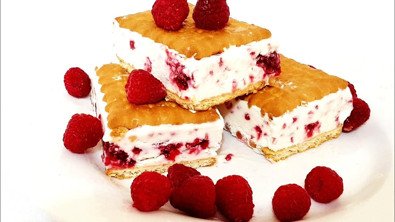 Alfahores-mansikkajäätelö: helppo resepti, jossa on 4 ainesosaa ja joka valmistuu 15 minuutissa.