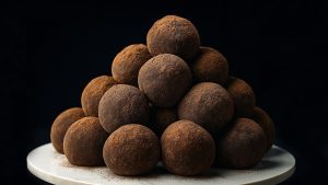 Ne vakauttavat verensokerin tasoa ja hillitsevät nälän tunnetta. Nämä kotitekoiset tryffelit, jotka valmistetaan vain kolmesta ainesosasta, pitävät sinut kylläisenä pitkään.