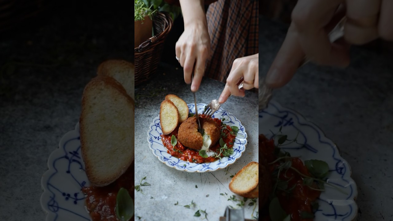 Nopea ja maukas välipala, jossa on rapea kuori.