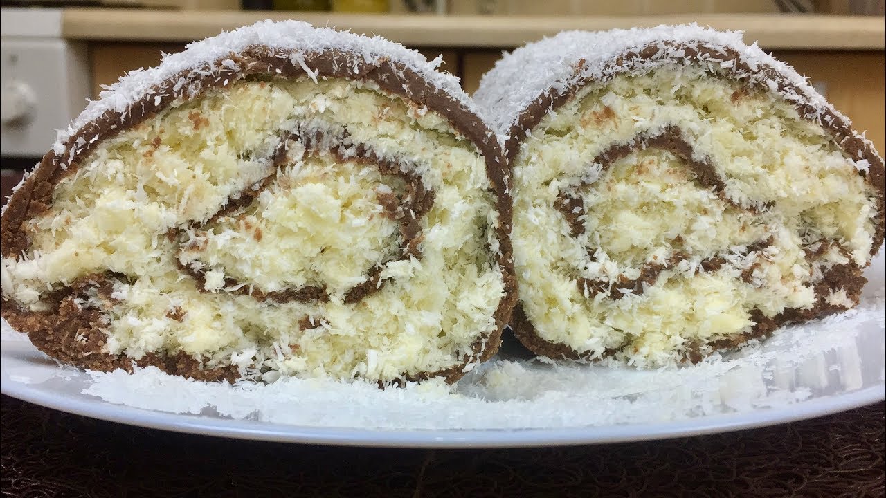 Kookospalat, kerma ja pähkinät – herkku makean ystäville.