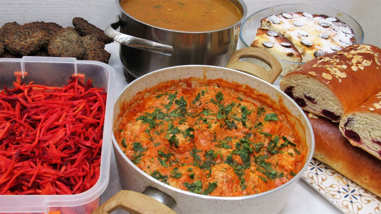 Mitä valmistaa tällä viikolla: ruokalista ja reseptit joka päivälle 29. joulukuuta – 4. tammikuuta.