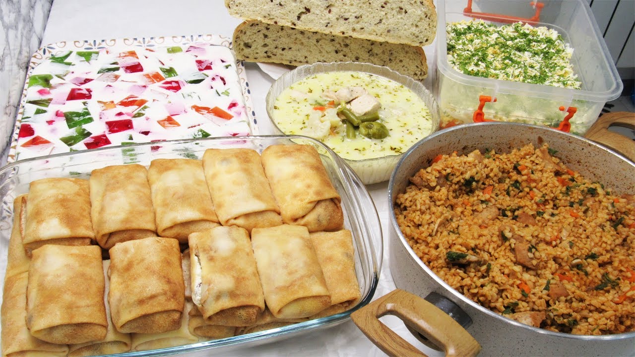 Mitä valmistaa tällä viikolla: ruokalista ja reseptit joka päivälle 29. joulukuuta – 4. tammikuuta.