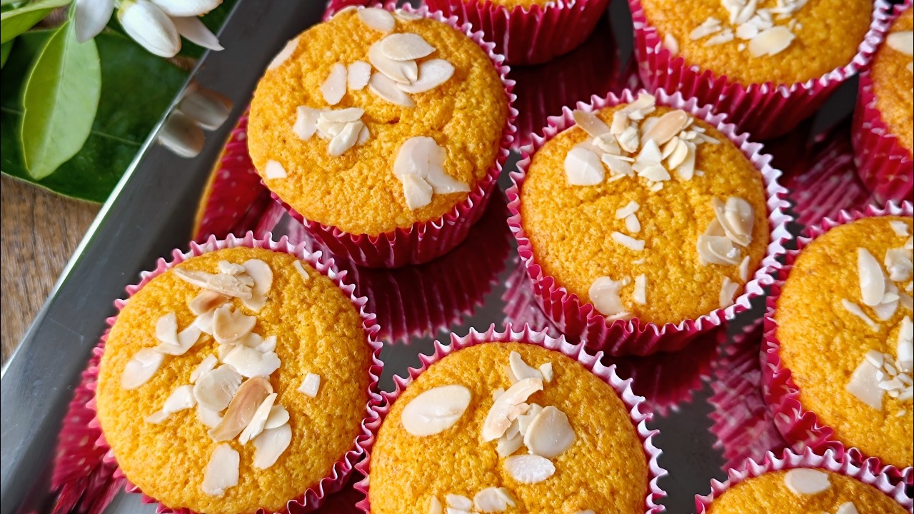 Nopea ja helppo resepti porkkanamuffineille