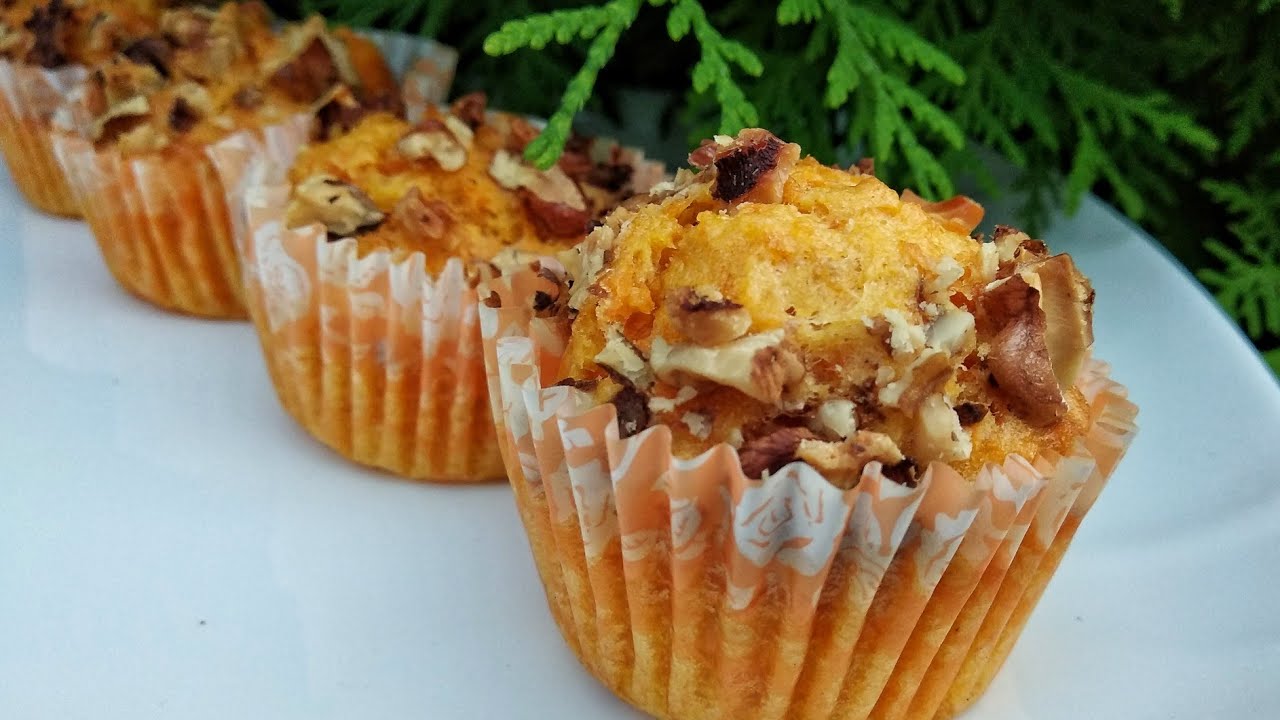 Nopea ja helppo resepti porkkanamuffineille