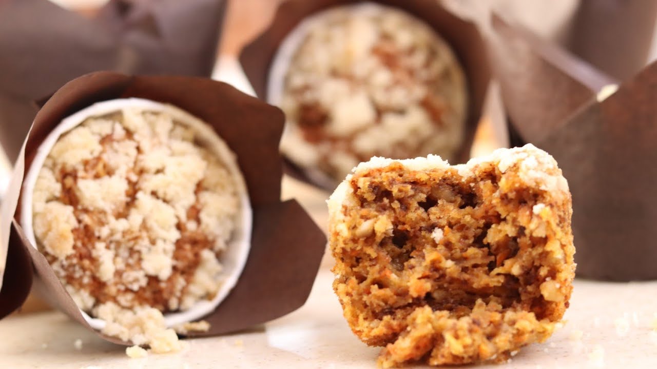 Nopea ja helppo resepti porkkanamuffineille