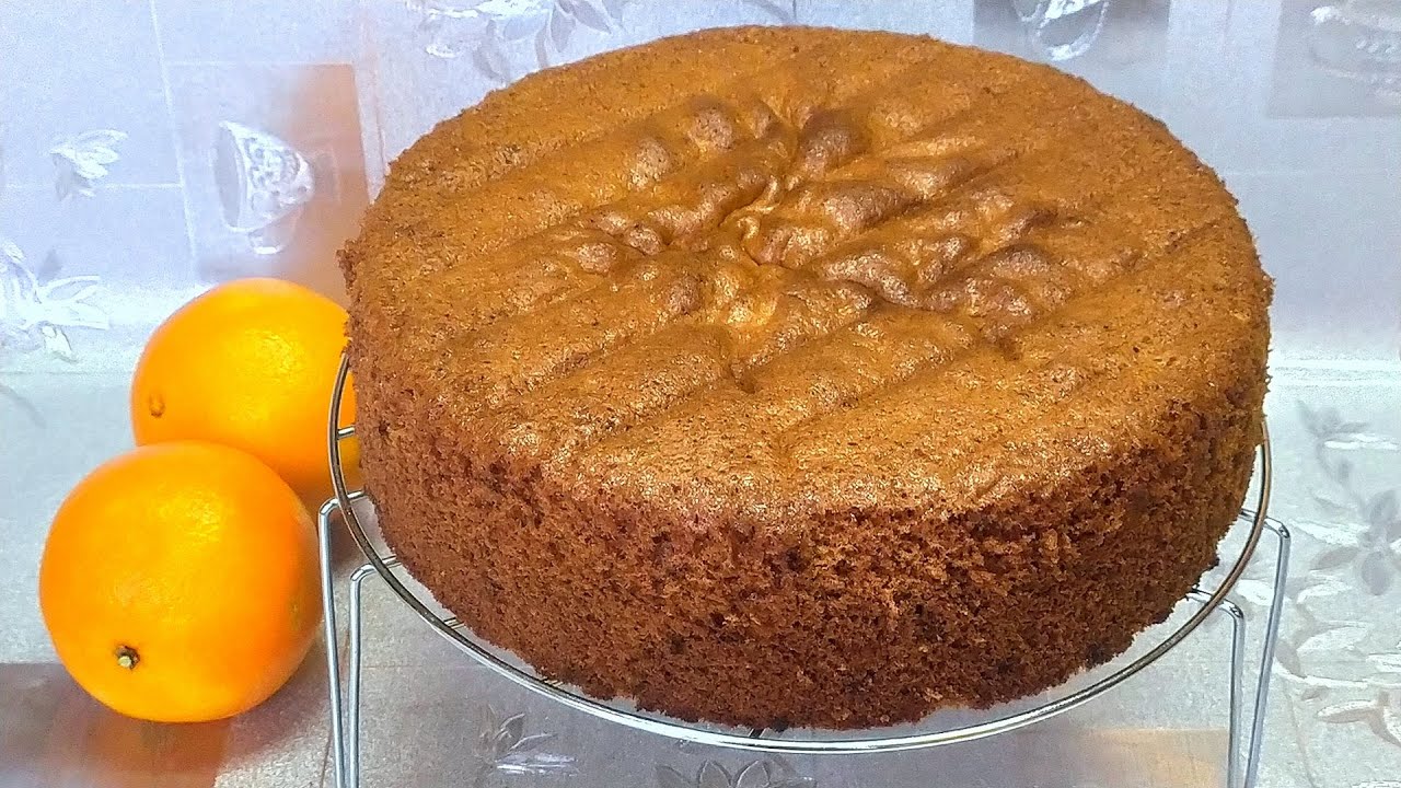 Oranssipiirakka resepti keksipohjalla: helppo, maukas ja voimakkaasti sitruksinen maku.