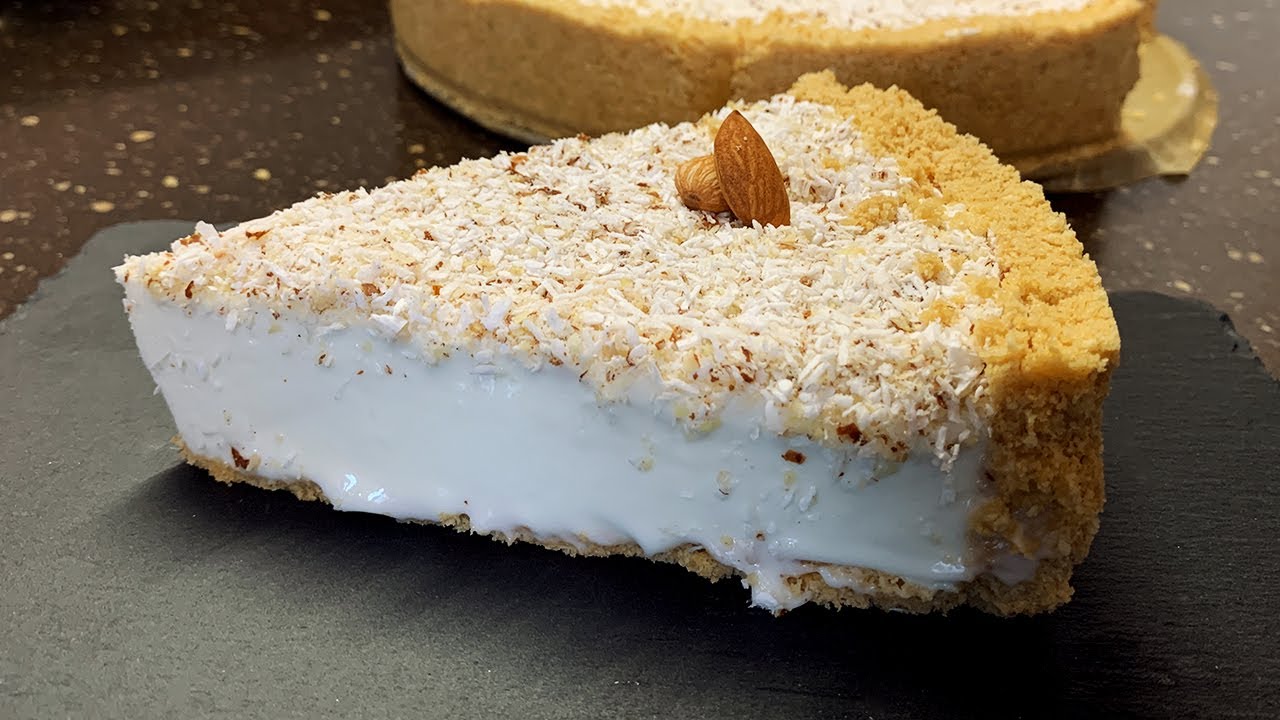 Tuore, helppo ja uunittoman valmistettava: kuinka valmistaa herkullinen ja kermainen kookosjuustokakku.