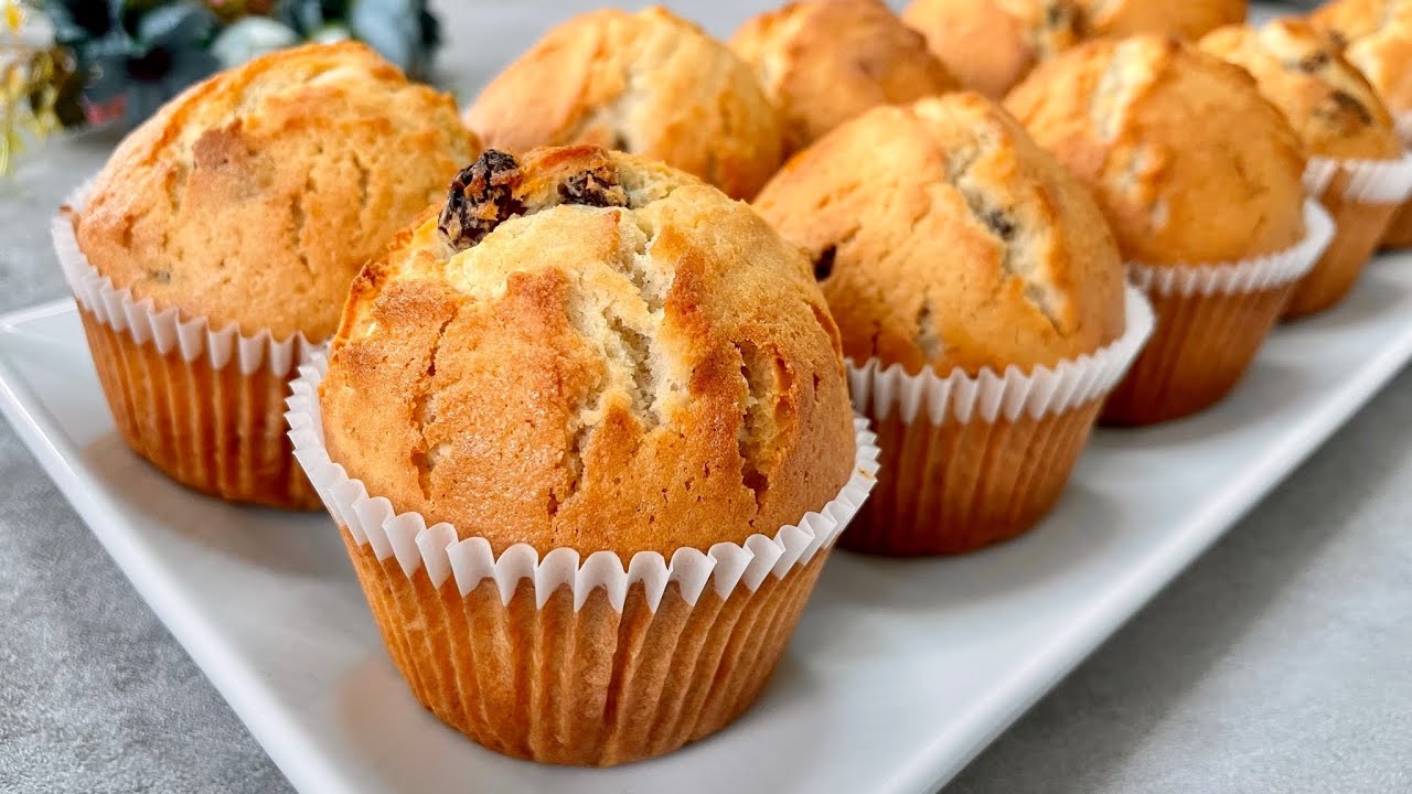 Isoäidin kotitekoiset muffinit: klassinen ja helppo resepti.